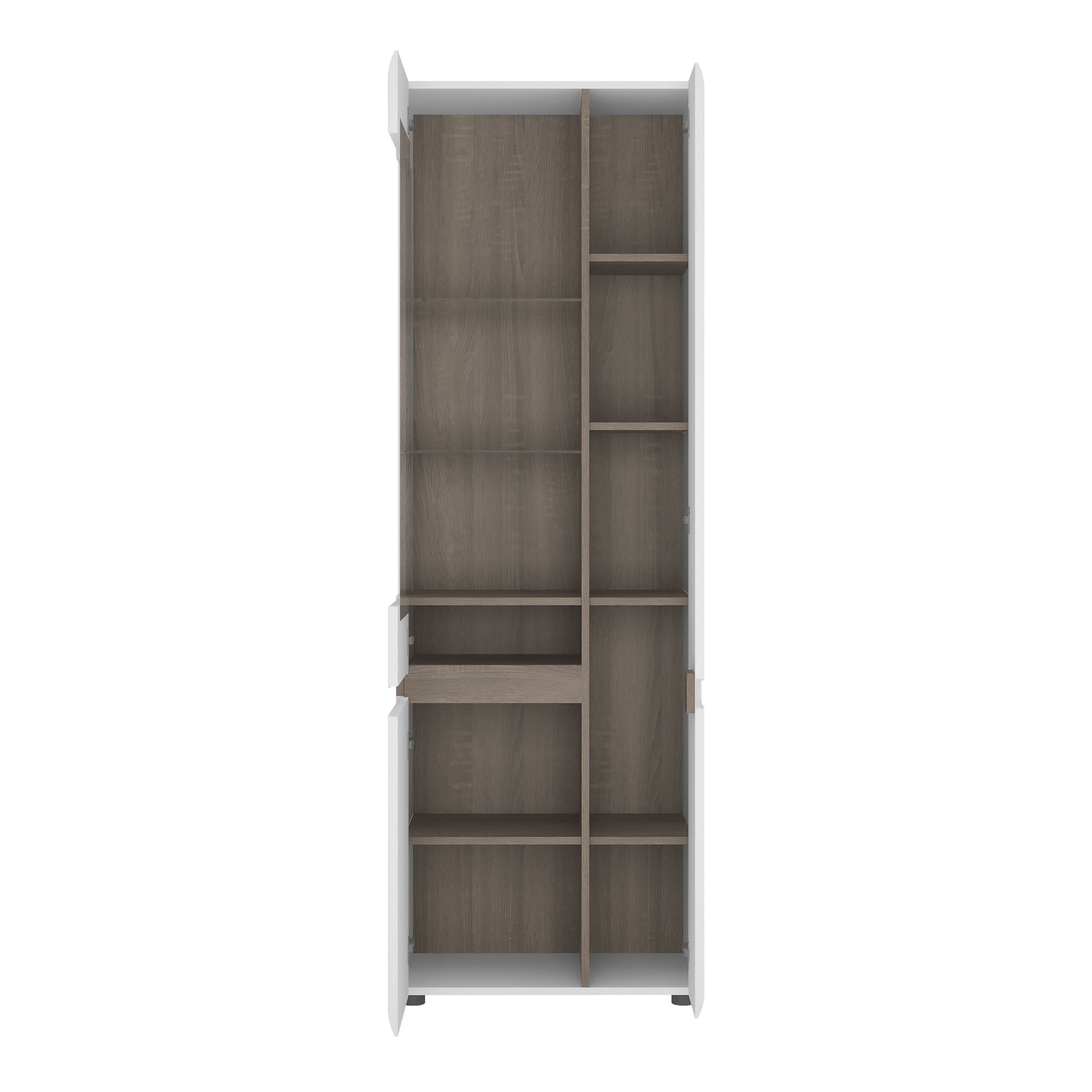 Chelsea Tall Cabinet Doors Open