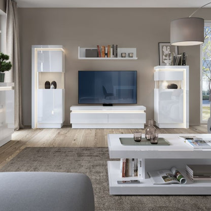 Living TV Unit in Living Room White