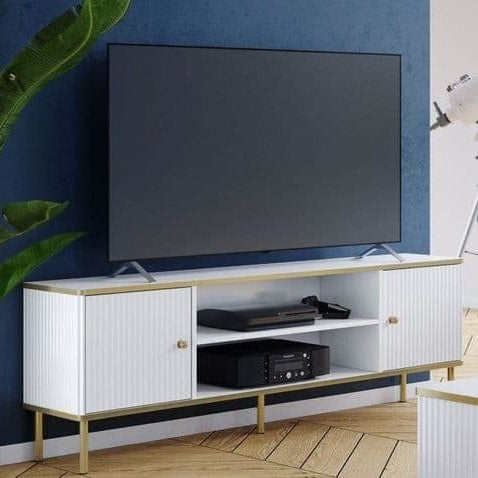 Maison TV Unit in Living Room White