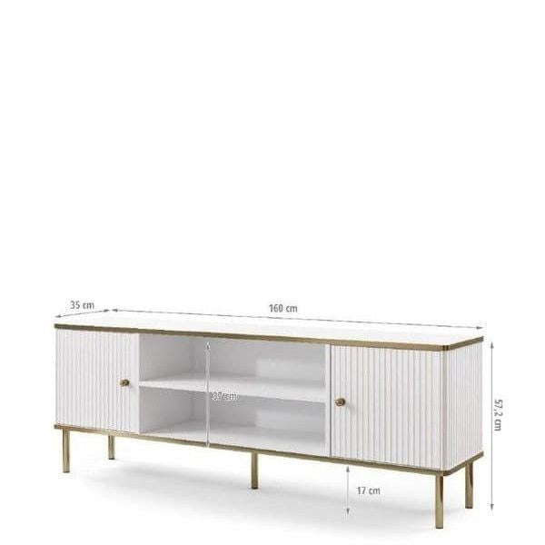 Maison TV Unit White