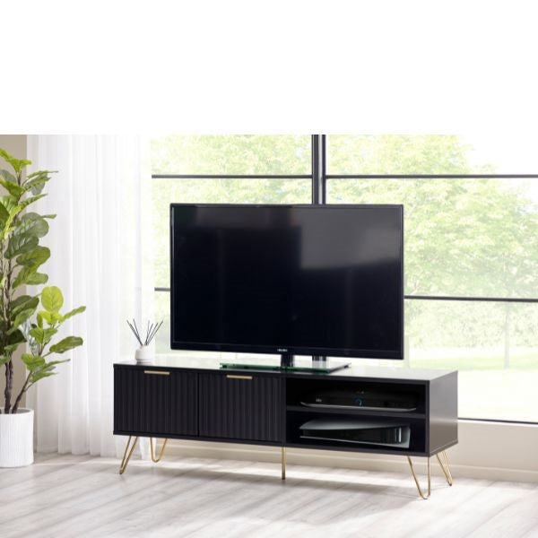 Murano TV Unit 2 Door in Black