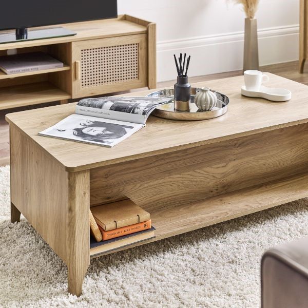 Sydney Coffee Table Rear View in Living Room