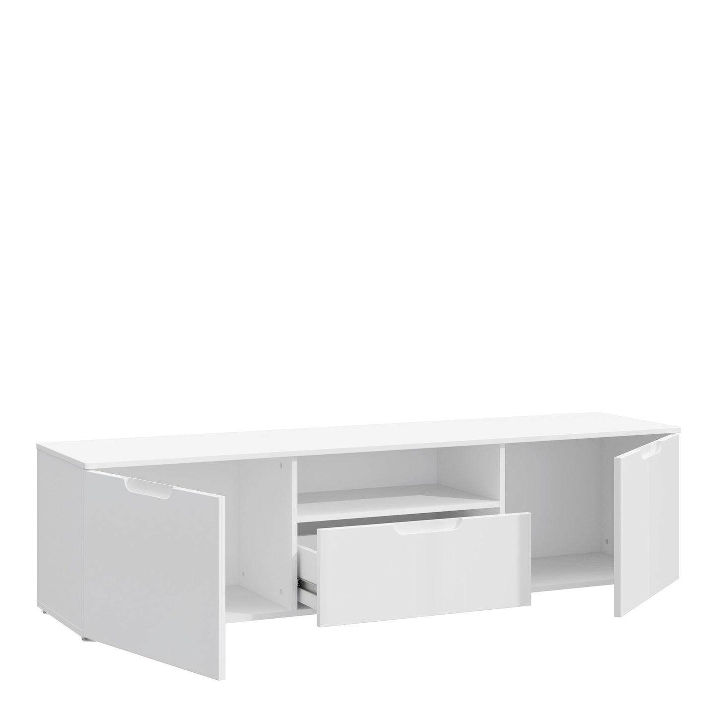 Sienna TV Unit Drawers Open