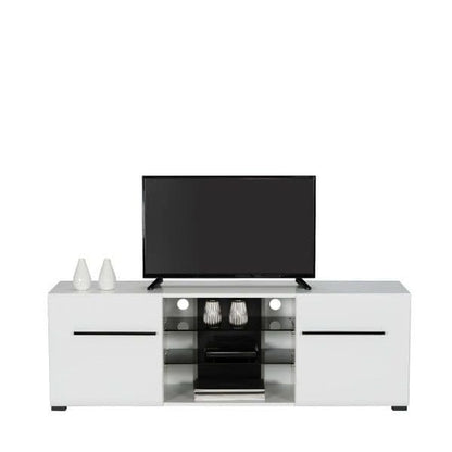 Terrento TV Unit 2 Doors in White Gloss