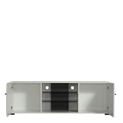 Terrento TV Unit 2 Doors in White Gloss