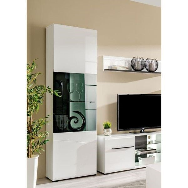 Terrento Tall Cabinet in Living Room